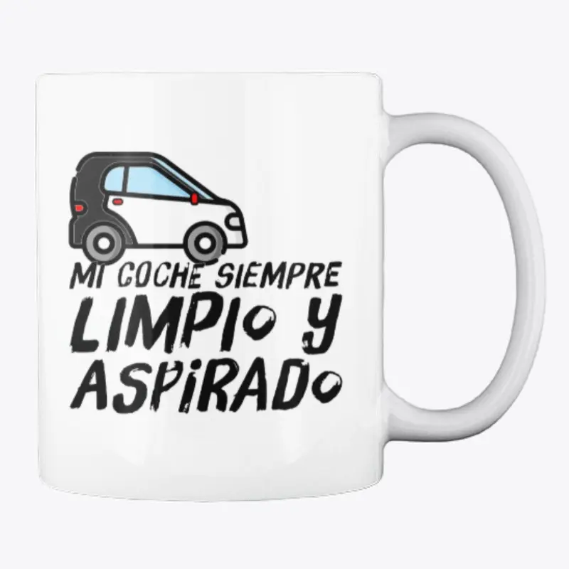 Mi coche siempre limpio y aspirado